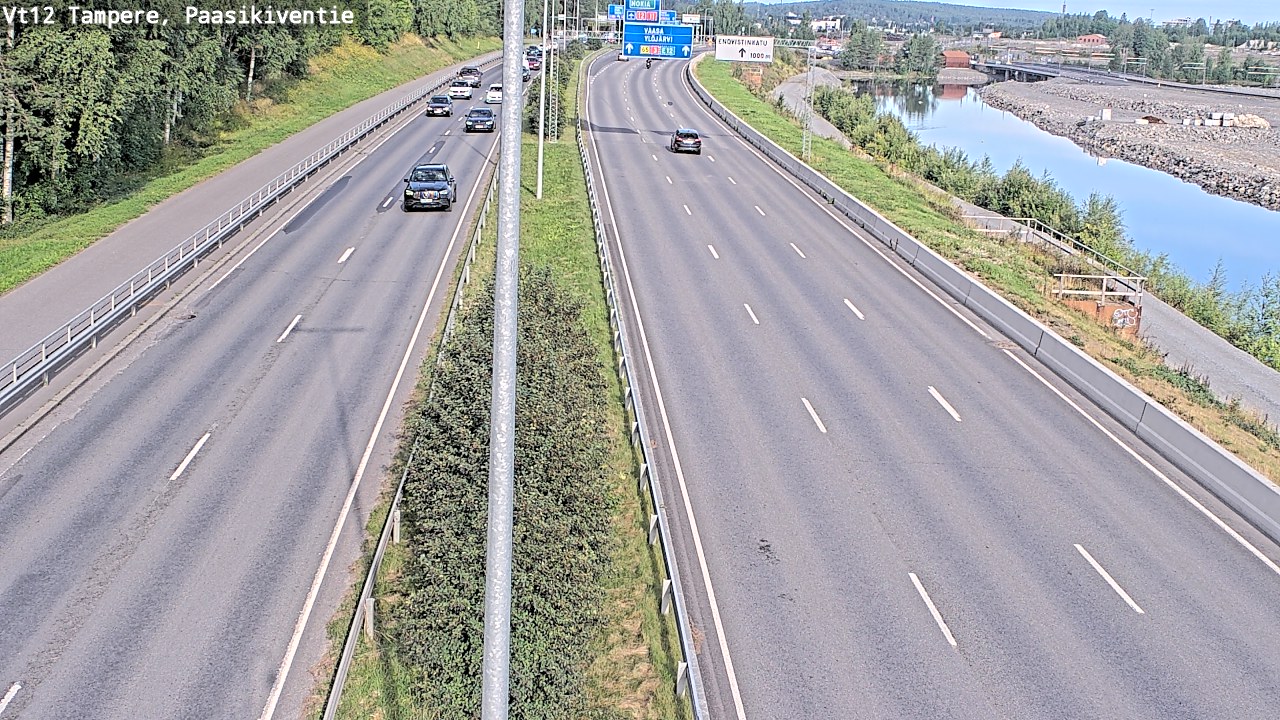 Kelikamerat Kuva Tie 12 Tampere, Paasikiventie, Tampere, Pirkanmaa