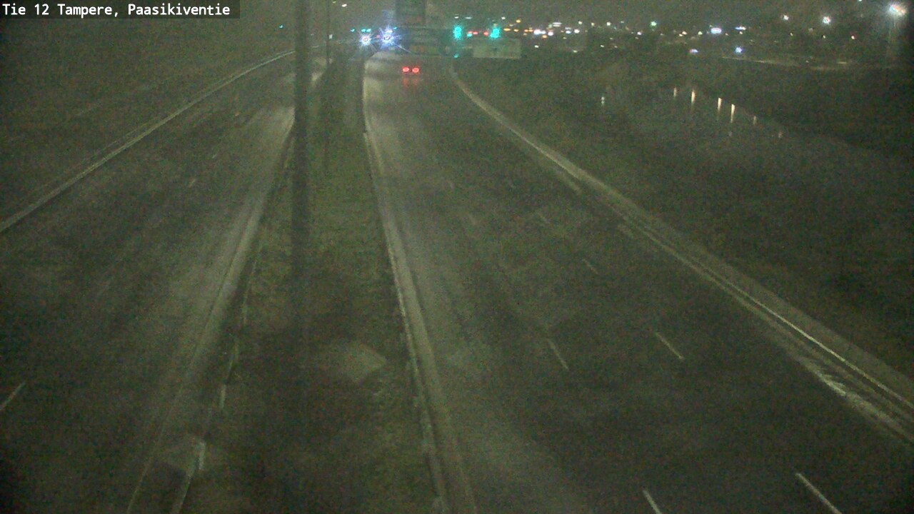Weather Camera Image Väg 12 Tammerfors, Paasikiventie, Tampere, Pirkanmaa