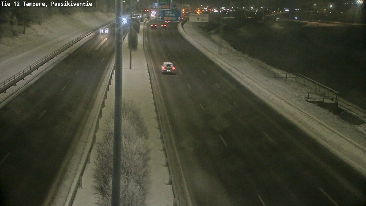 Kelikamerat Kuva Tie 12 Tampere, Paasikiventie, Tampere, Pirkanmaa