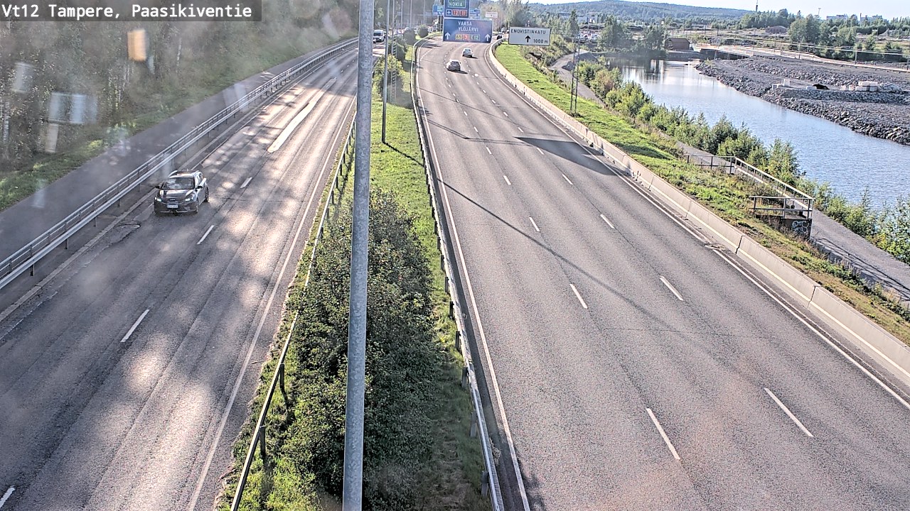 Kelikamerat Kuva Tie 12 Tampere, Paasikiventie, Tampere, Pirkanmaa