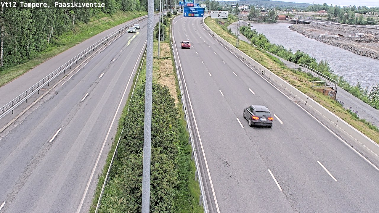 Kelikamerat Kuva Tie 12 Tampere, Paasikiventie, Tampere, Pirkanmaa