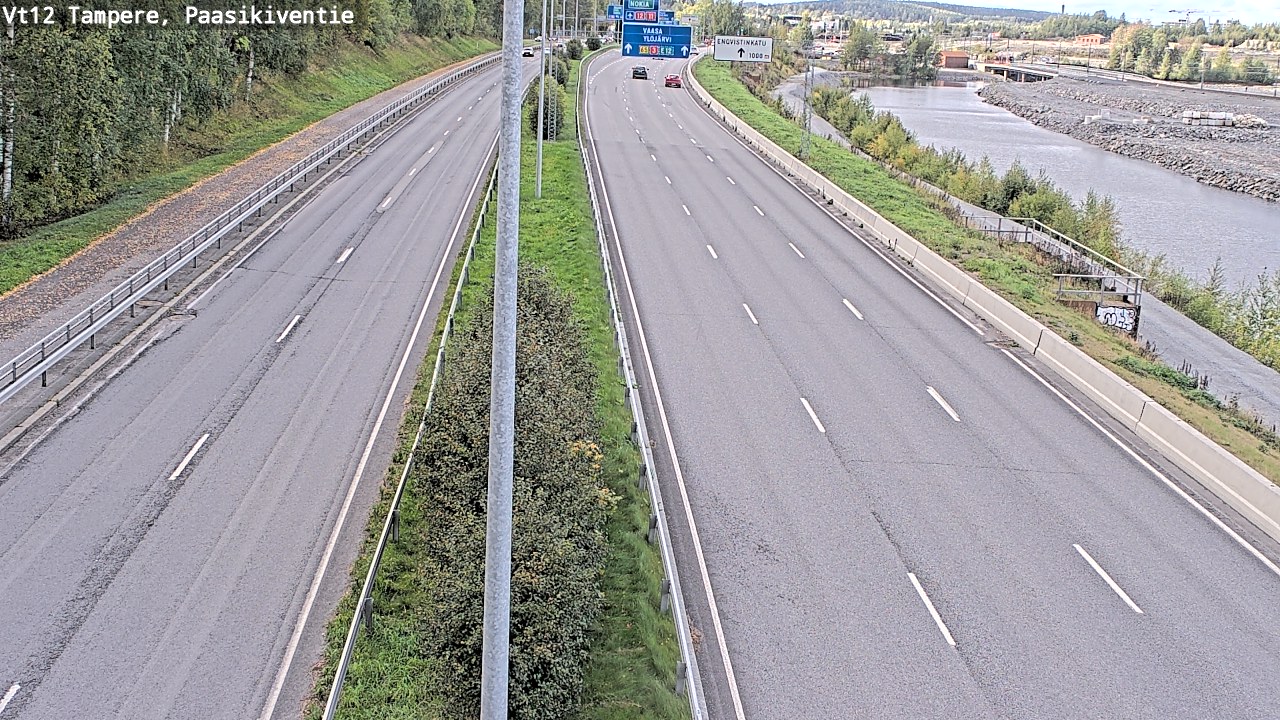 Kelikamerat Kuva Tie 12 Tampere, Paasikiventie, Tampere, Pirkanmaa