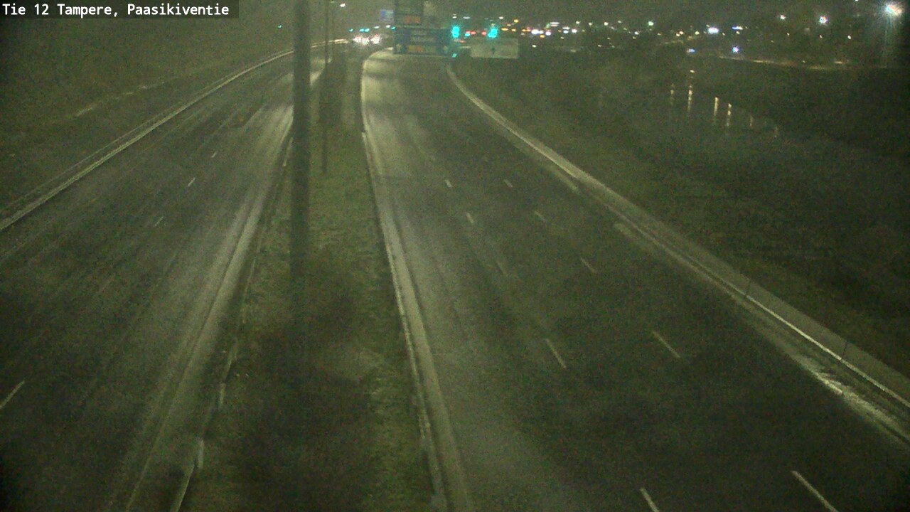 Weather Camera Image Väg 12 Tammerfors, Paasikiventie, Tampere, Pirkanmaa