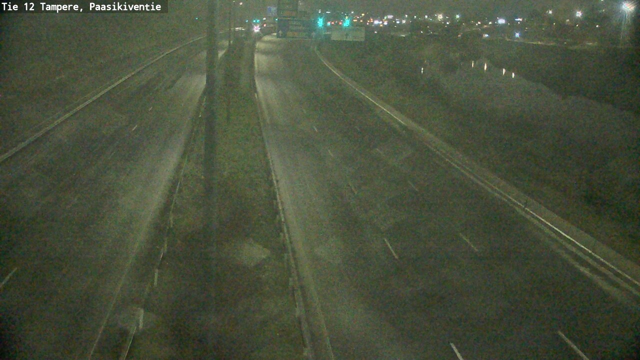 Weather Camera Image Väg 12 Tammerfors, Paasikiventie, Tampere, Pirkanmaa
