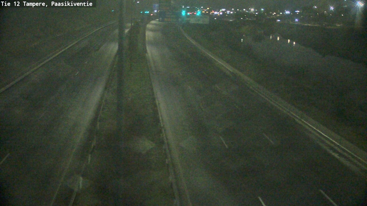 Weather Camera Image Väg 12 Tammerfors, Paasikiventie, Tampere, Pirkanmaa