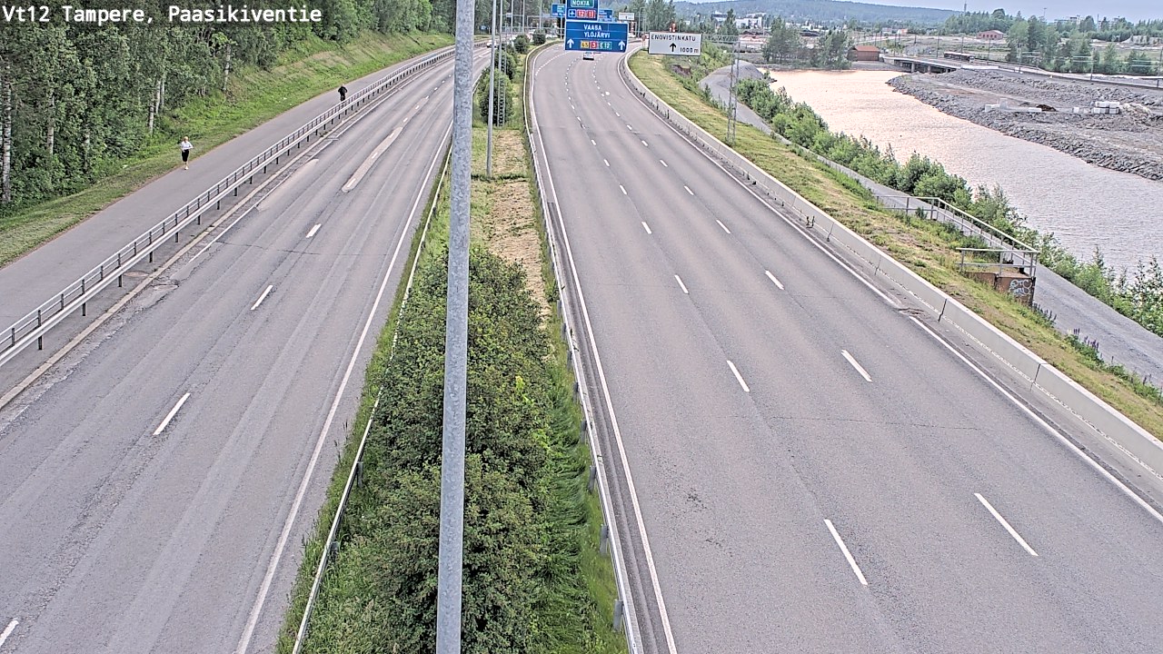 Kelikamerat Kuva Tie 12 Tampere, Paasikiventie, Tampere, Pirkanmaa