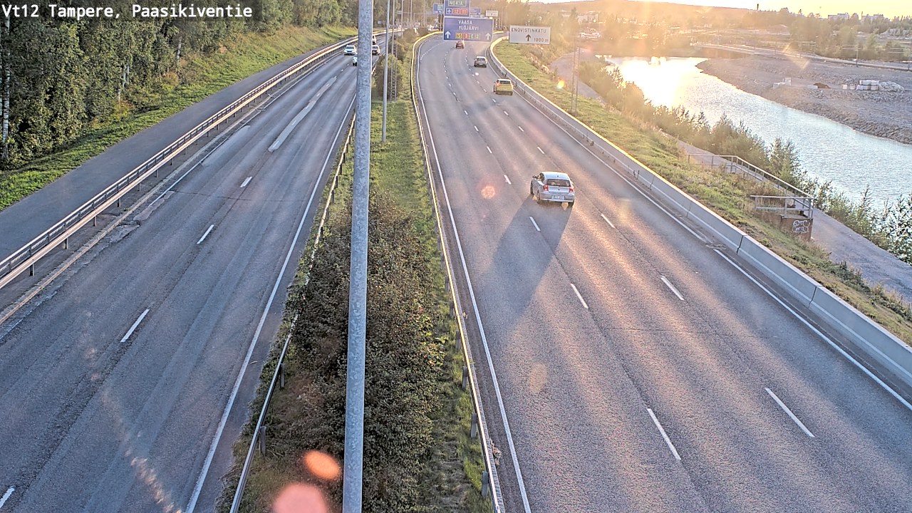 Kelikamerat Kuva Tie 12 Tampere, Paasikiventie, Tampere, Pirkanmaa
