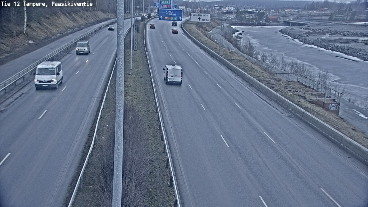 Kelikamerat Kuva Tie 12 Tampere, Paasikiventie, Tampere, Pirkanmaa