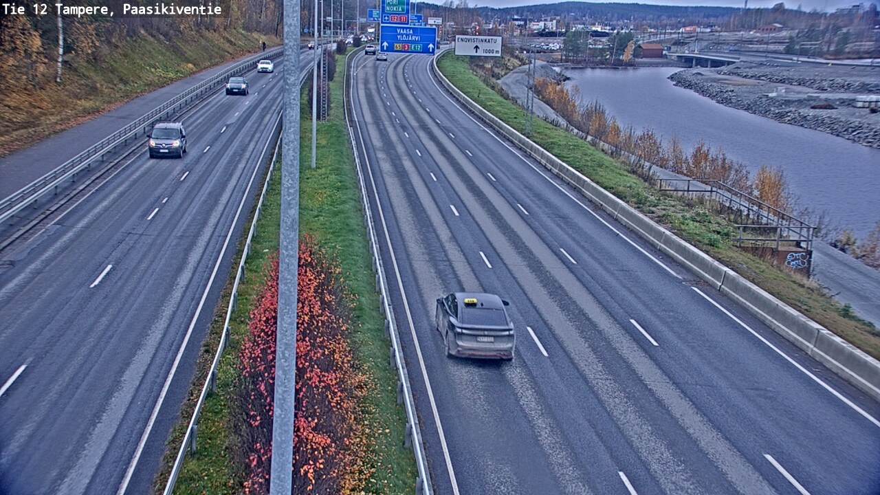 Kelikamerat Kuva Tie 12 Tampere, Paasikiventie, Tampere, Pirkanmaa