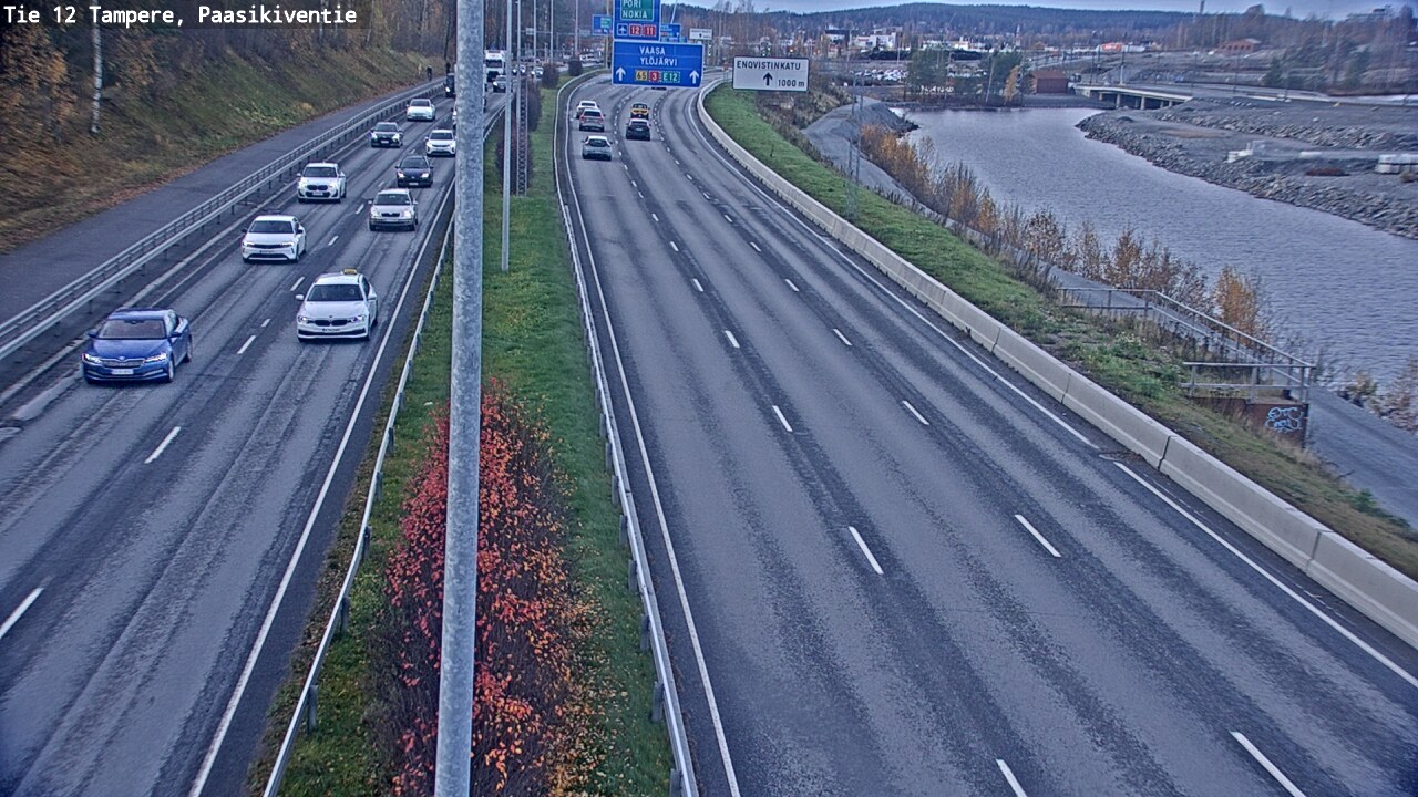 Kelikamerat Kuva Tie 12 Tampere, Paasikiventie, Tampere, Pirkanmaa