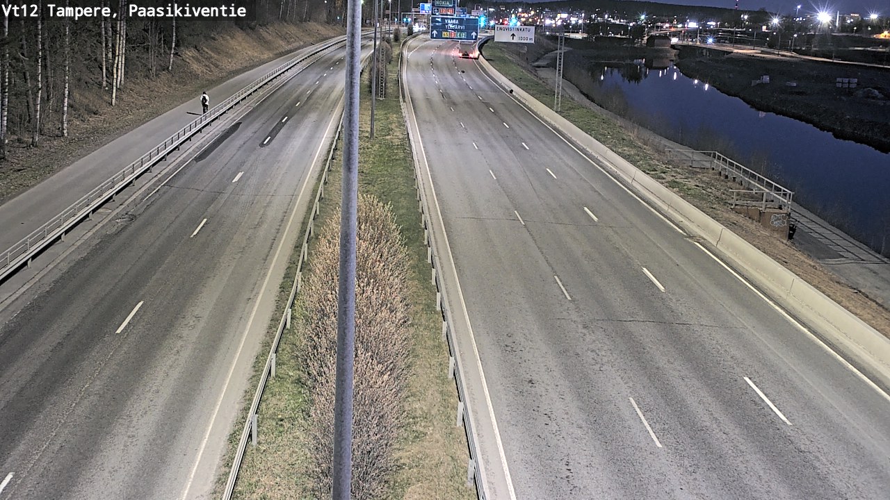 Weather Camera Image Road 12 Tampere, Paasikiventie, Tampere, Pirkanmaa