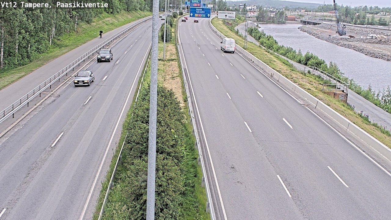 Kelikamerat Kuva Tie 12 Tampere, Paasikiventie, Tampere, Pirkanmaa