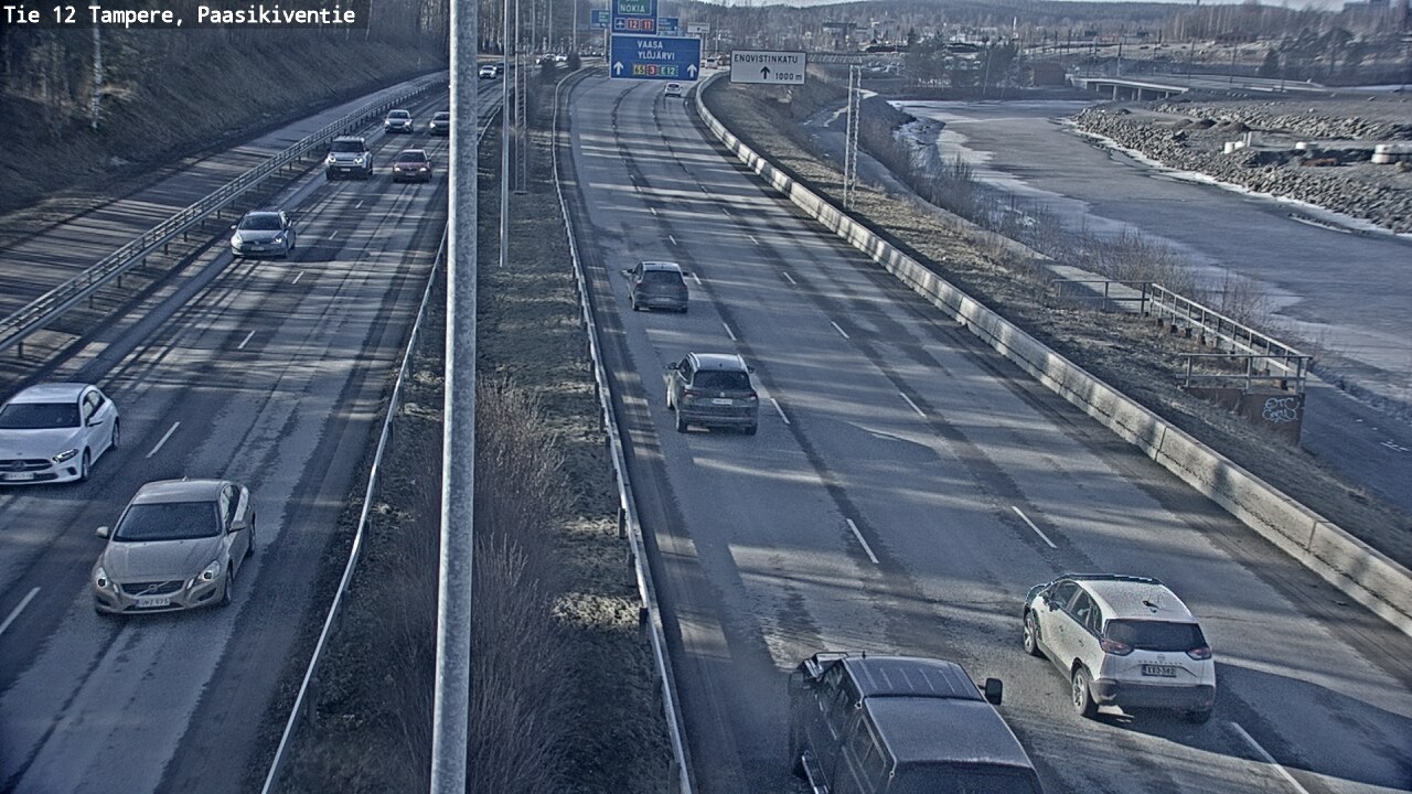 Kelikamerat Kuva Tie 12 Tampere, Paasikiventie, Tampere, Pirkanmaa