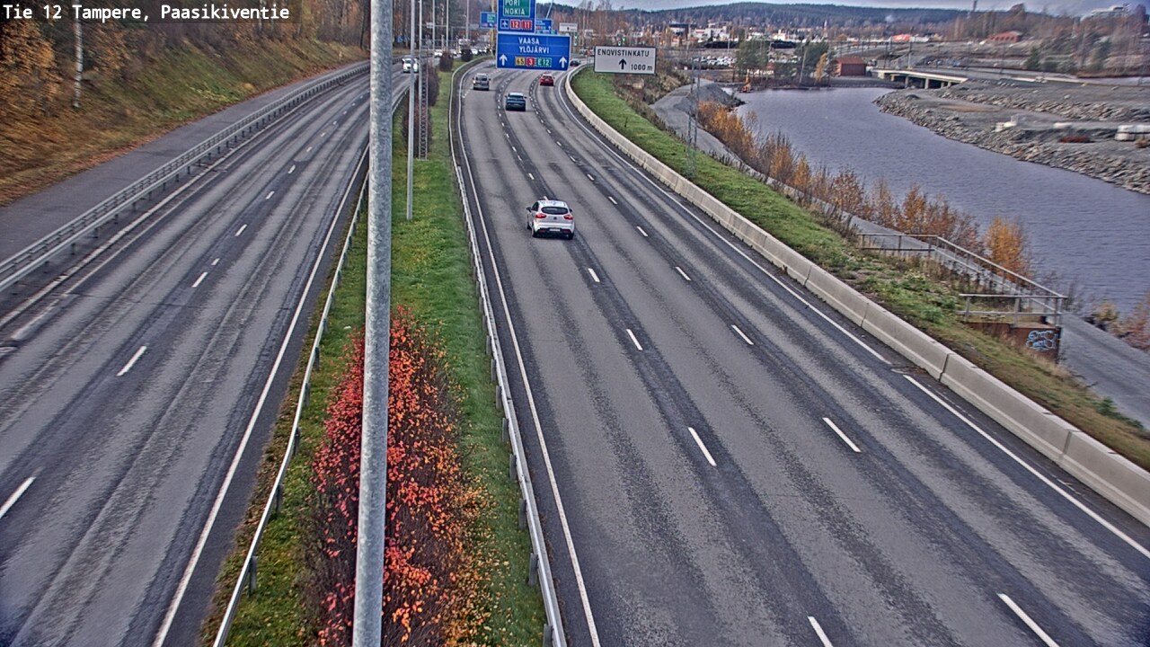 Kelikamerat Kuva Tie 12 Tampere, Paasikiventie, Tampere, Pirkanmaa