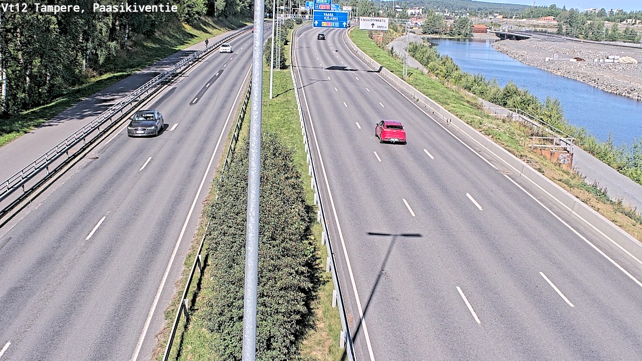 Kelikamerat Kuva Tie 12 Tampere, Paasikiventie, Tampere, Pirkanmaa