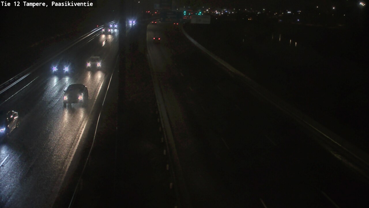 Weather Camera Image Väg 12 Tammerfors, Paasikiventie, Tampere, Pirkanmaa