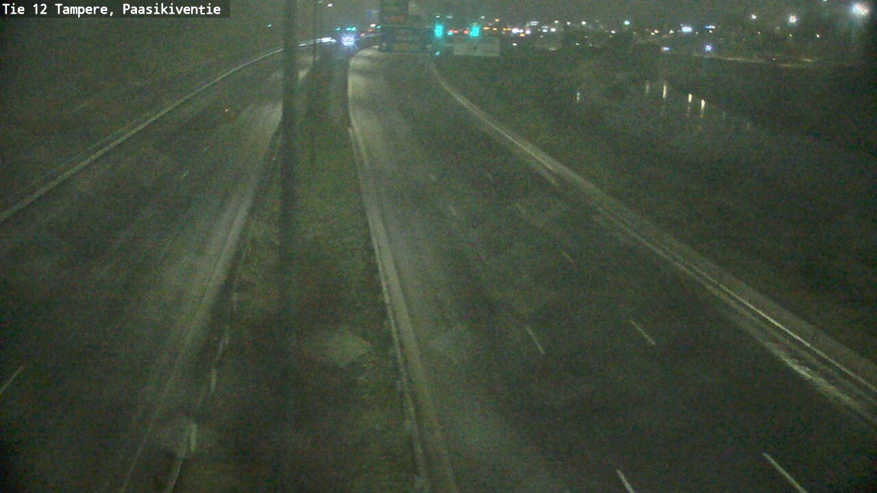 Weather Camera Image Väg 12 Tammerfors, Paasikiventie, Tampere, Pirkanmaa