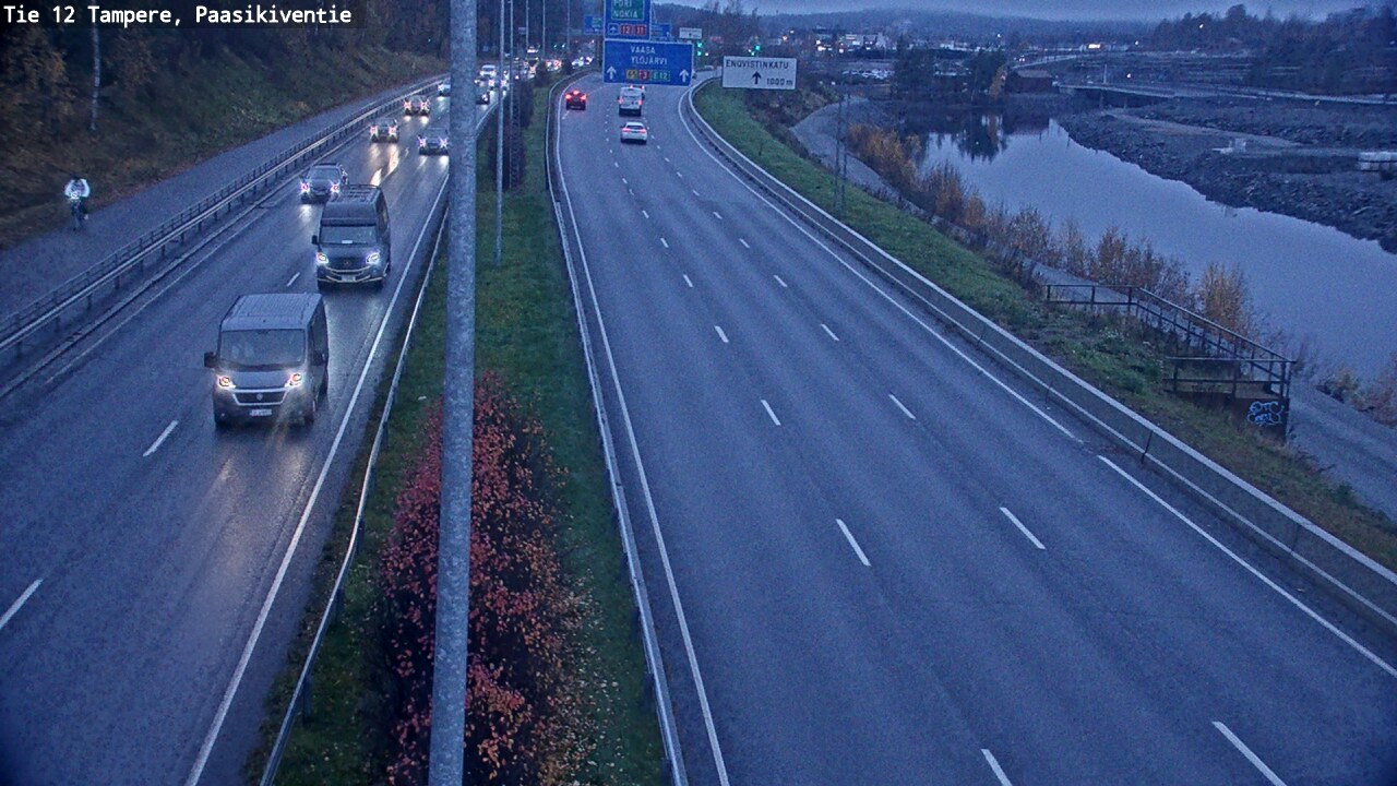 Kelikamerat Kuva Tie 12 Tampere, Paasikiventie, Tampere, Pirkanmaa