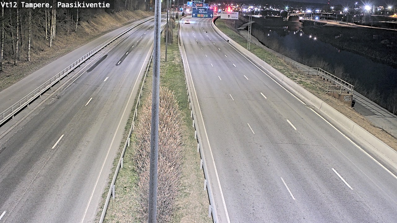 Weather Camera Image Road 12 Tampere, Paasikiventie, Tampere, Pirkanmaa