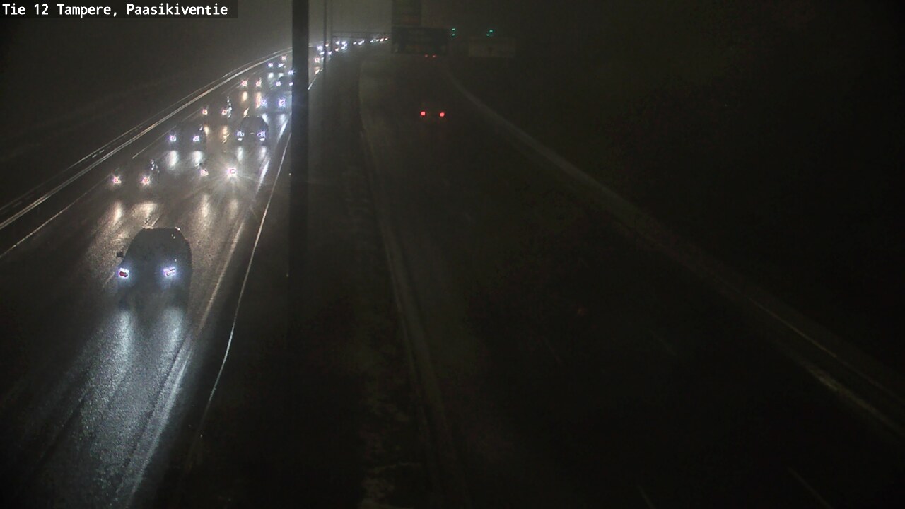 Weather Camera Image Väg 12 Tammerfors, Paasikiventie, Tampere, Pirkanmaa