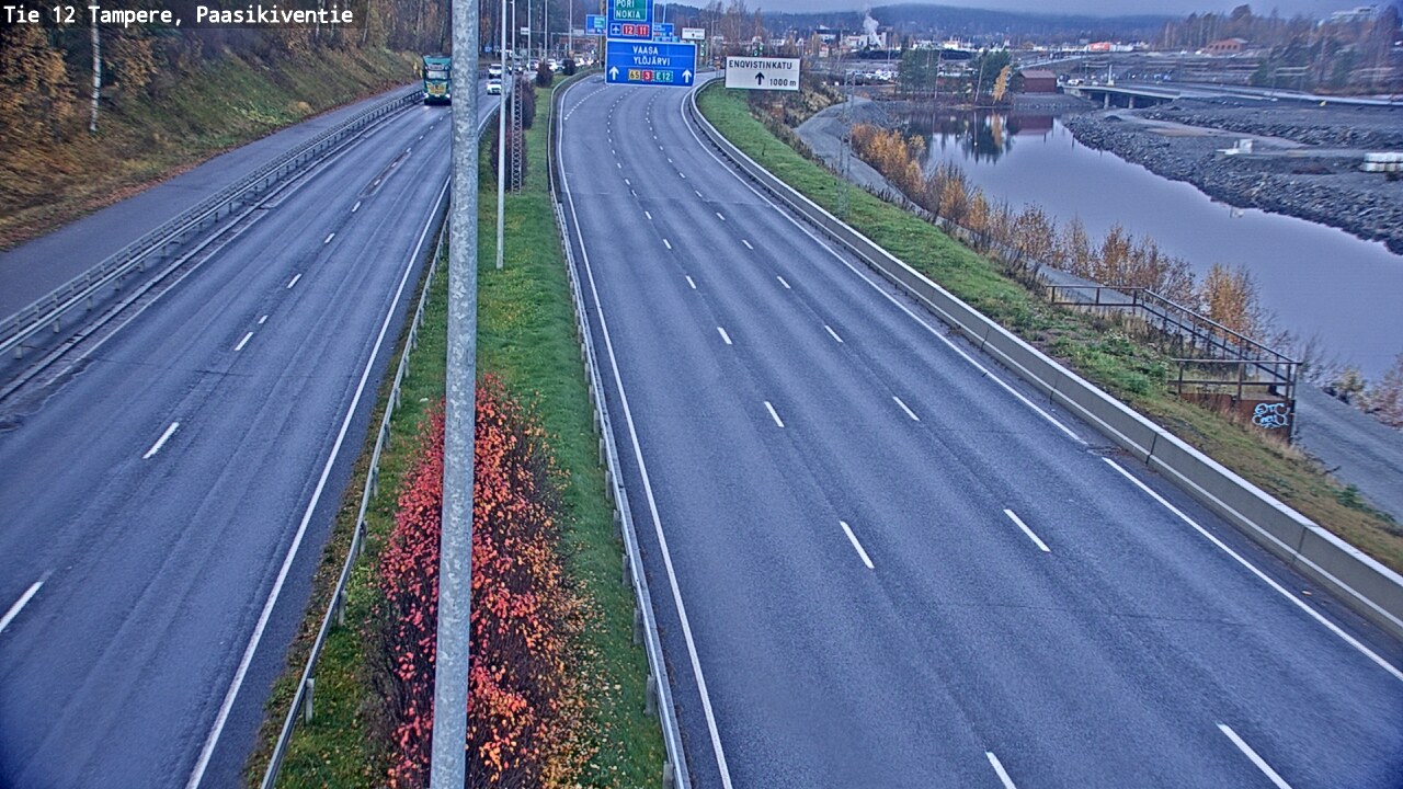 Kelikamerat Kuva Tie 12 Tampere, Paasikiventie, Tampere, Pirkanmaa