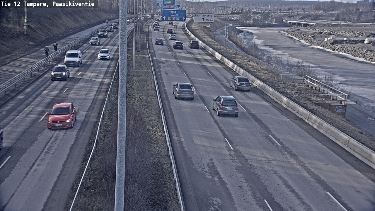 Kelikamerat Kuva Tie 12 Tampere, Paasikiventie, Tampere, Pirkanmaa