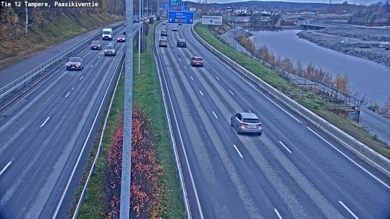 Kelikamerat Kuva Tie 12 Tampere, Paasikiventie, Tampere, Pirkanmaa