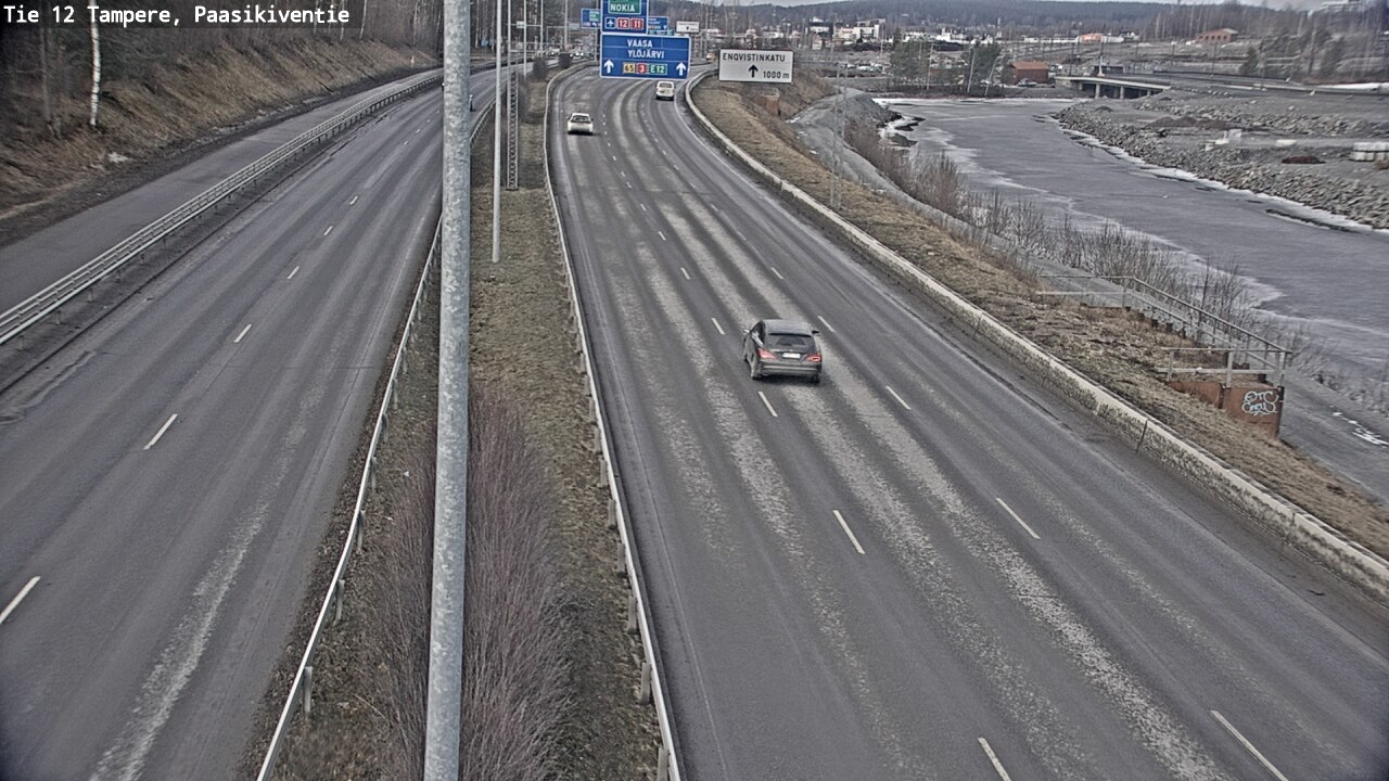 Kelikamerat Kuva Tie 12 Tampere, Paasikiventie, Tampere, Pirkanmaa