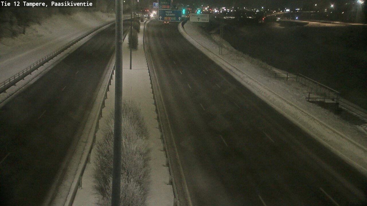 Kelikamerat Kuva Tie 12 Tampere, Paasikiventie, Tampere, Pirkanmaa