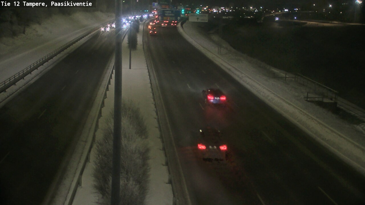 Kelikamerat Kuva Tie 12 Tampere, Paasikiventie, Tampere, Pirkanmaa