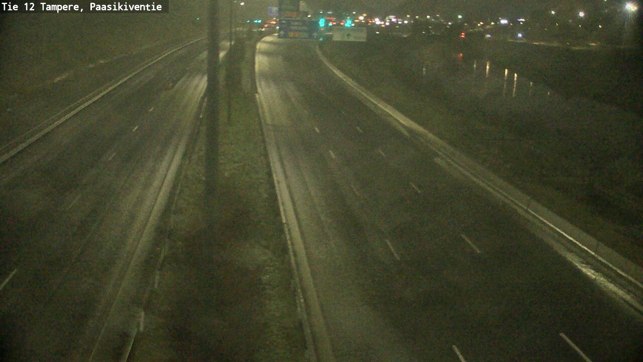 Weather Camera Image Väg 12 Tammerfors, Paasikiventie, Tampere, Pirkanmaa