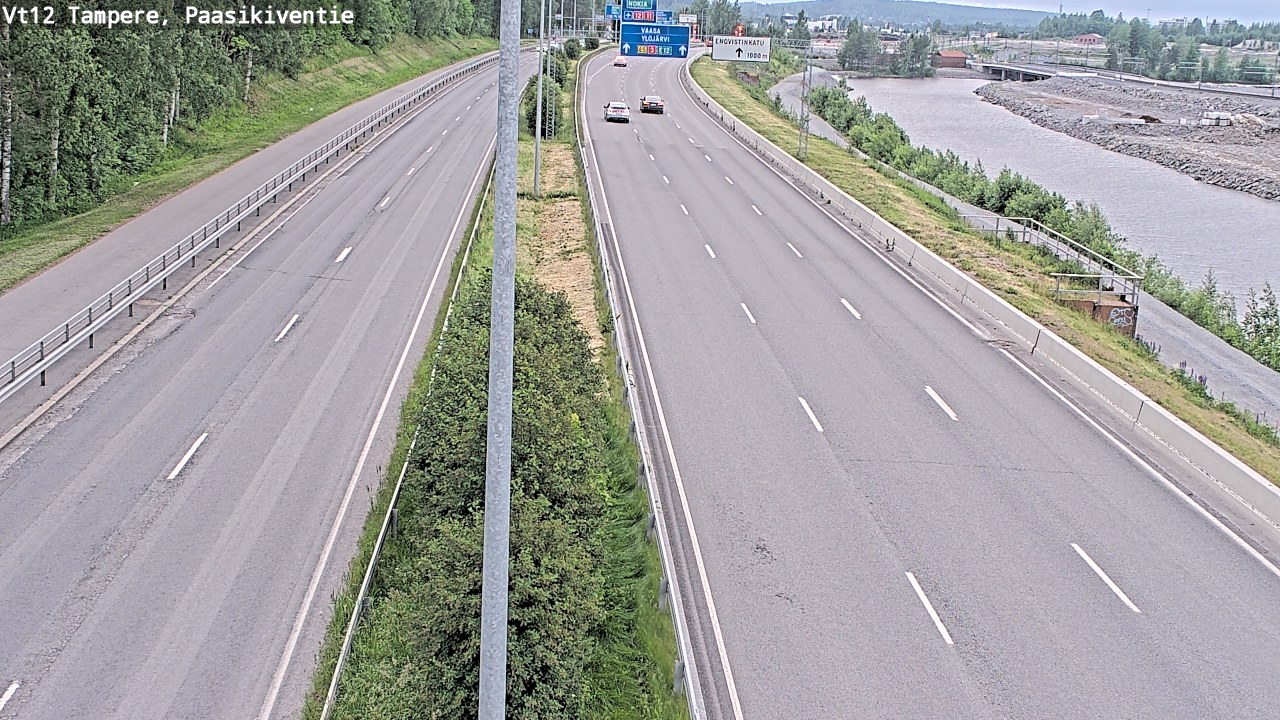 Kelikamerat Kuva Tie 12 Tampere, Paasikiventie, Tampere, Pirkanmaa