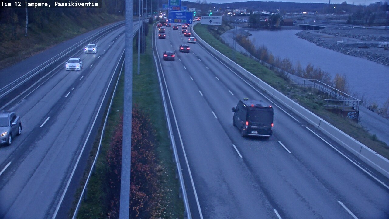 Kelikamerat Kuva Tie 12 Tampere, Paasikiventie, Tampere, Pirkanmaa