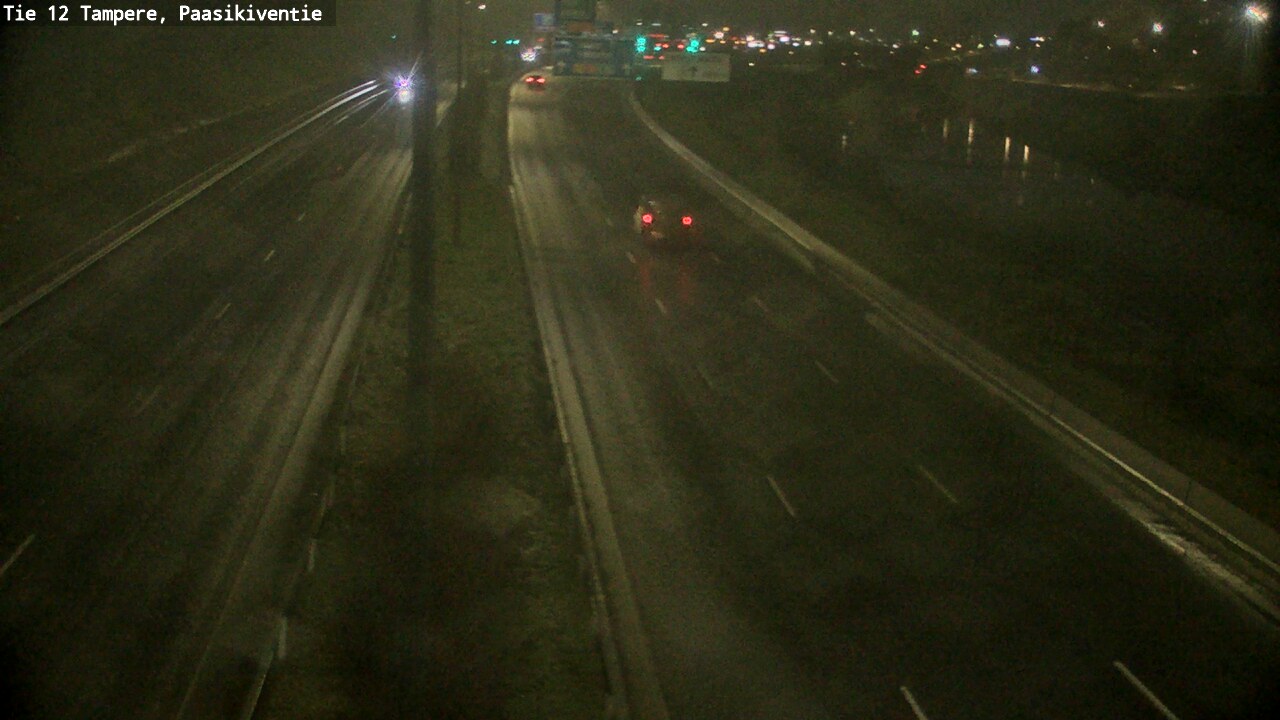 Weather Camera Image Väg 12 Tammerfors, Paasikiventie, Tampere, Pirkanmaa