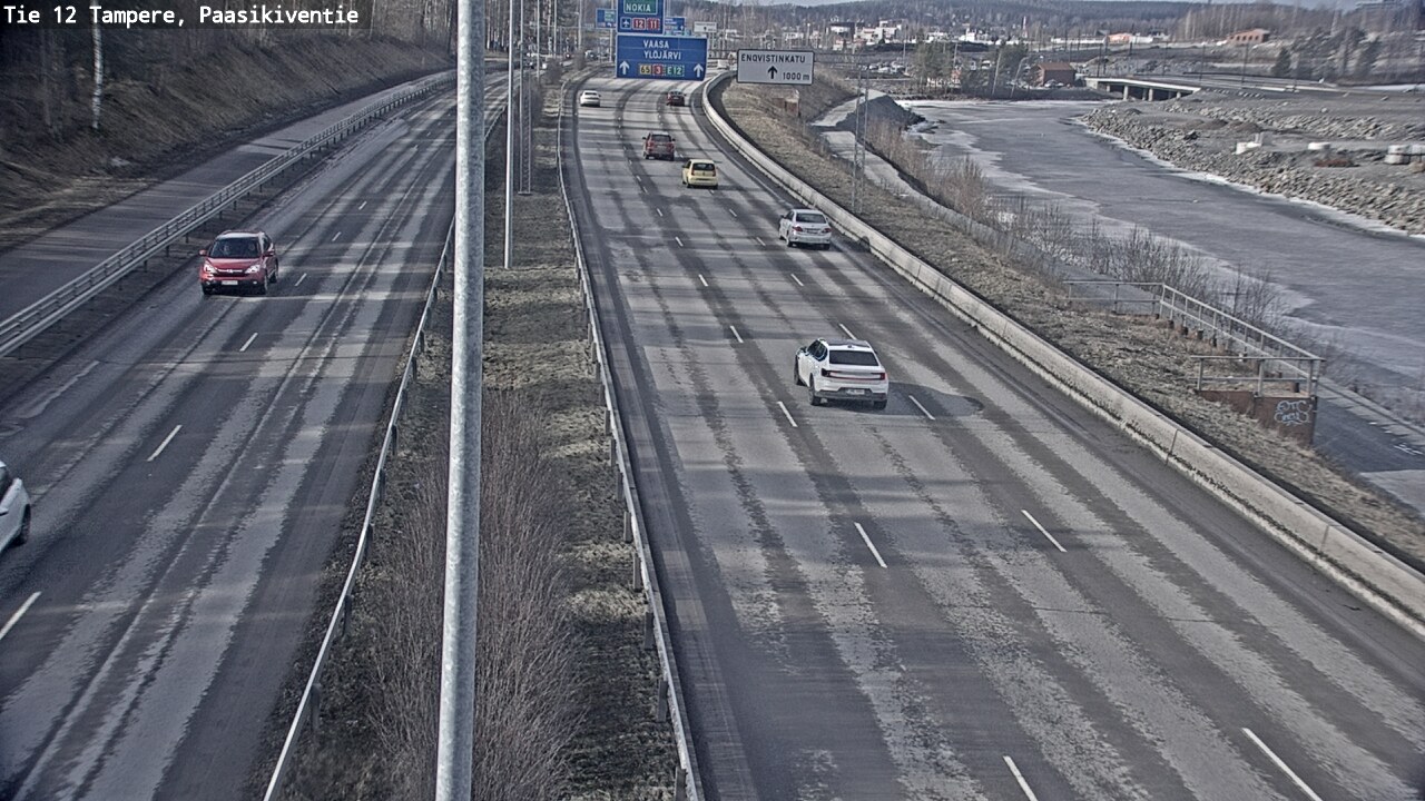 Kelikamerat Kuva Tie 12 Tampere, Paasikiventie, Tampere, Pirkanmaa