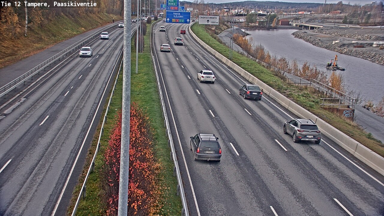 Kelikamerat Kuva Tie 12 Tampere, Paasikiventie, Tampere, Pirkanmaa