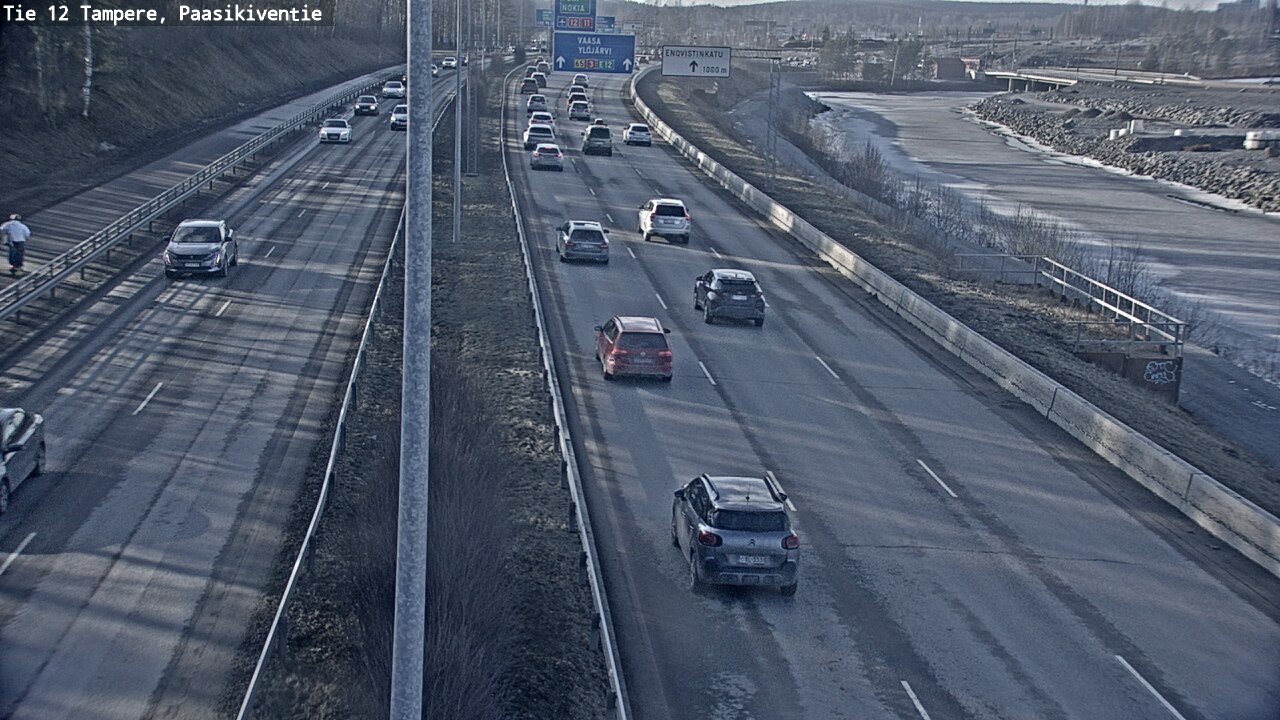 Kelikamerat Kuva Tie 12 Tampere, Paasikiventie, Tampere, Pirkanmaa