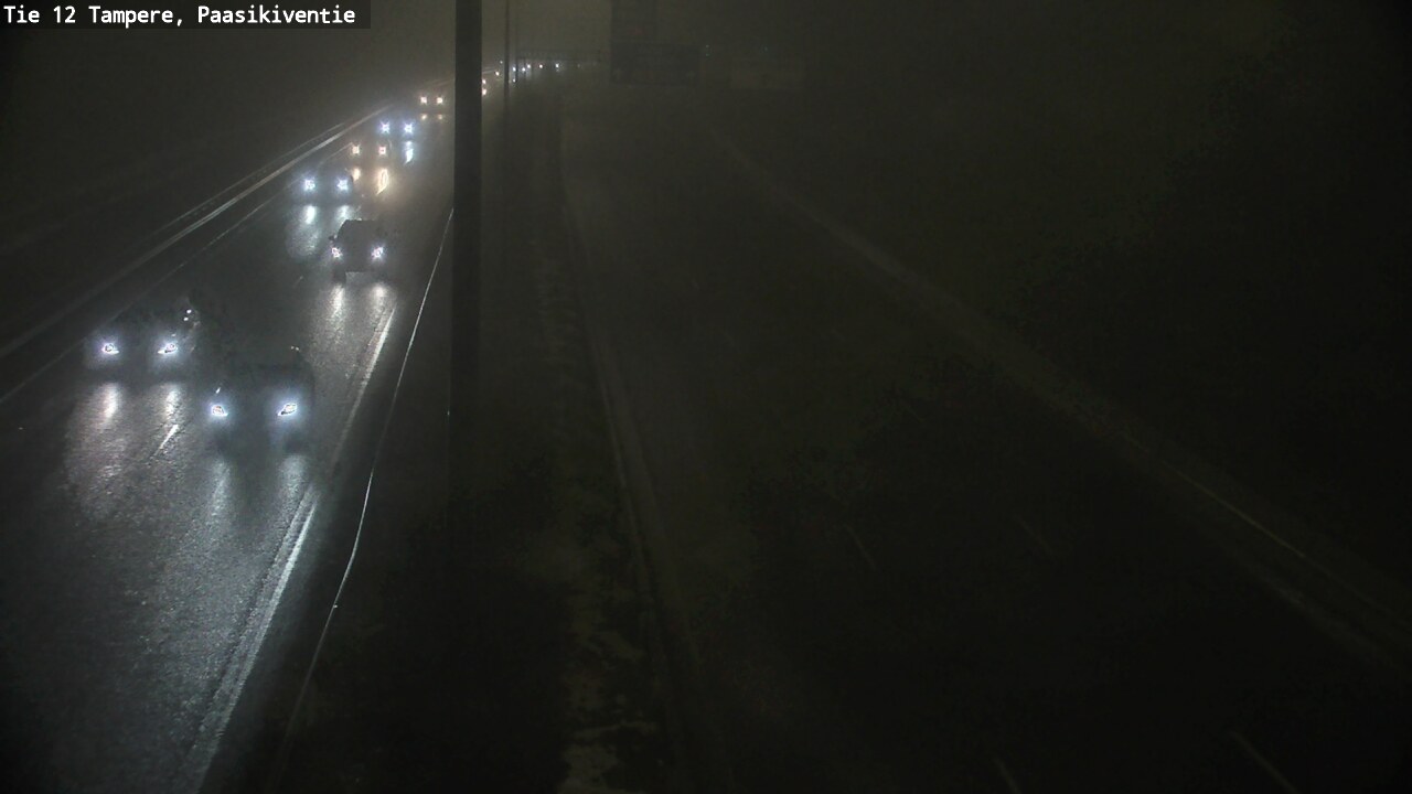 Weather Camera Image Väg 12 Tammerfors, Paasikiventie, Tampere, Pirkanmaa