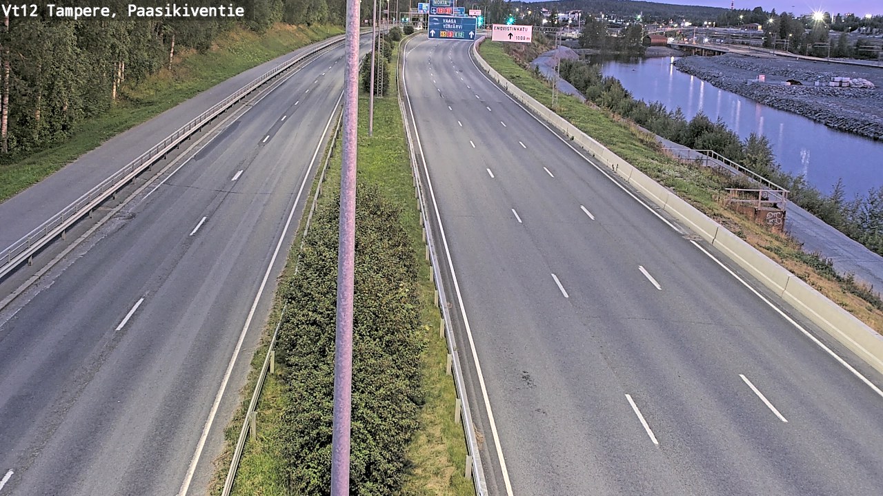 Kelikamerat Kuva Tie 12 Tampere, Paasikiventie, Tampere, Pirkanmaa