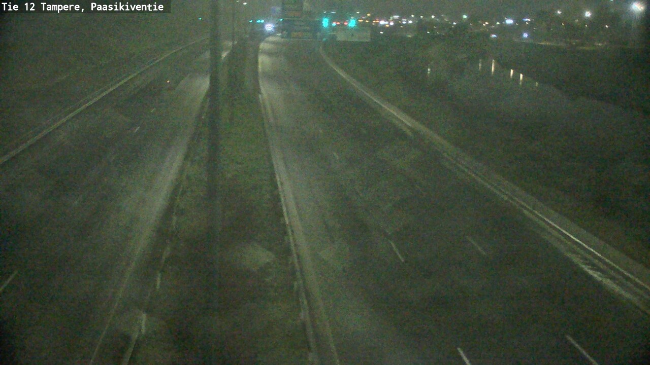 Weather Camera Image Väg 12 Tammerfors, Paasikiventie, Tampere, Pirkanmaa