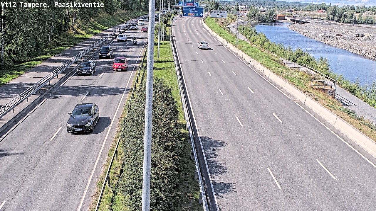Kelikamerat Kuva Tie 12 Tampere, Paasikiventie, Tampere, Pirkanmaa