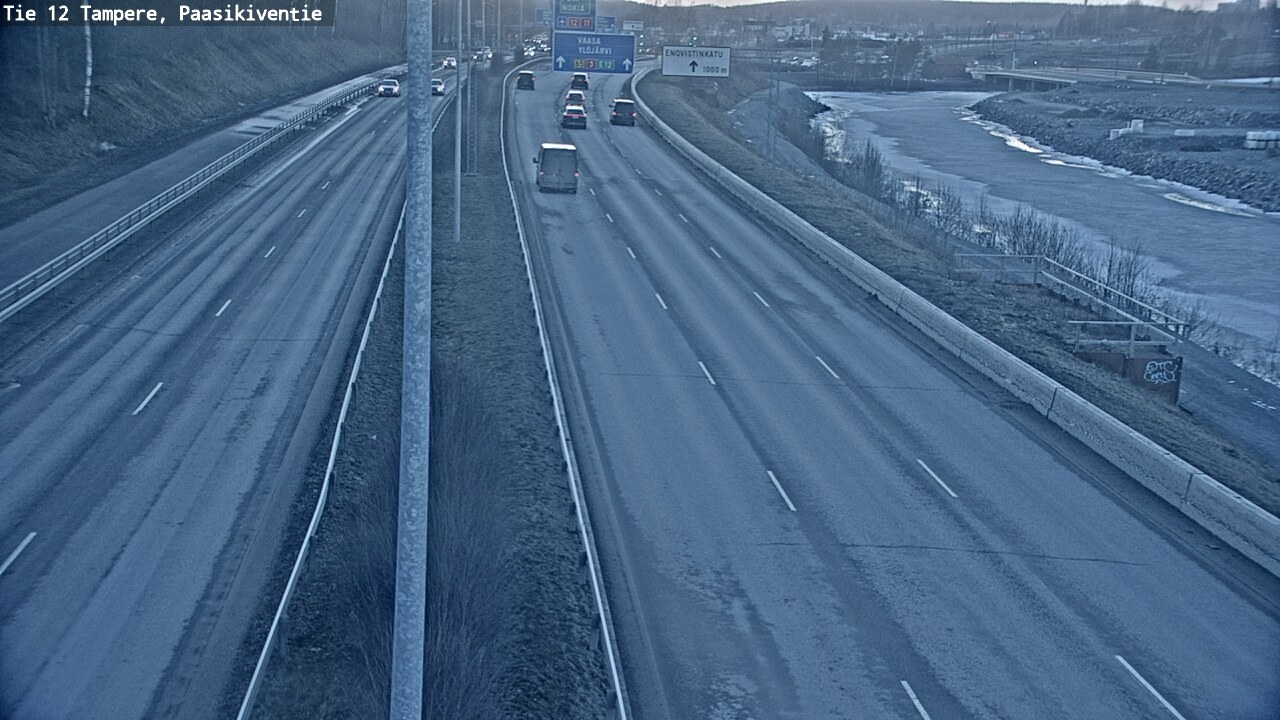 Kelikamerat Kuva Tie 12 Tampere, Paasikiventie, Tampere, Pirkanmaa