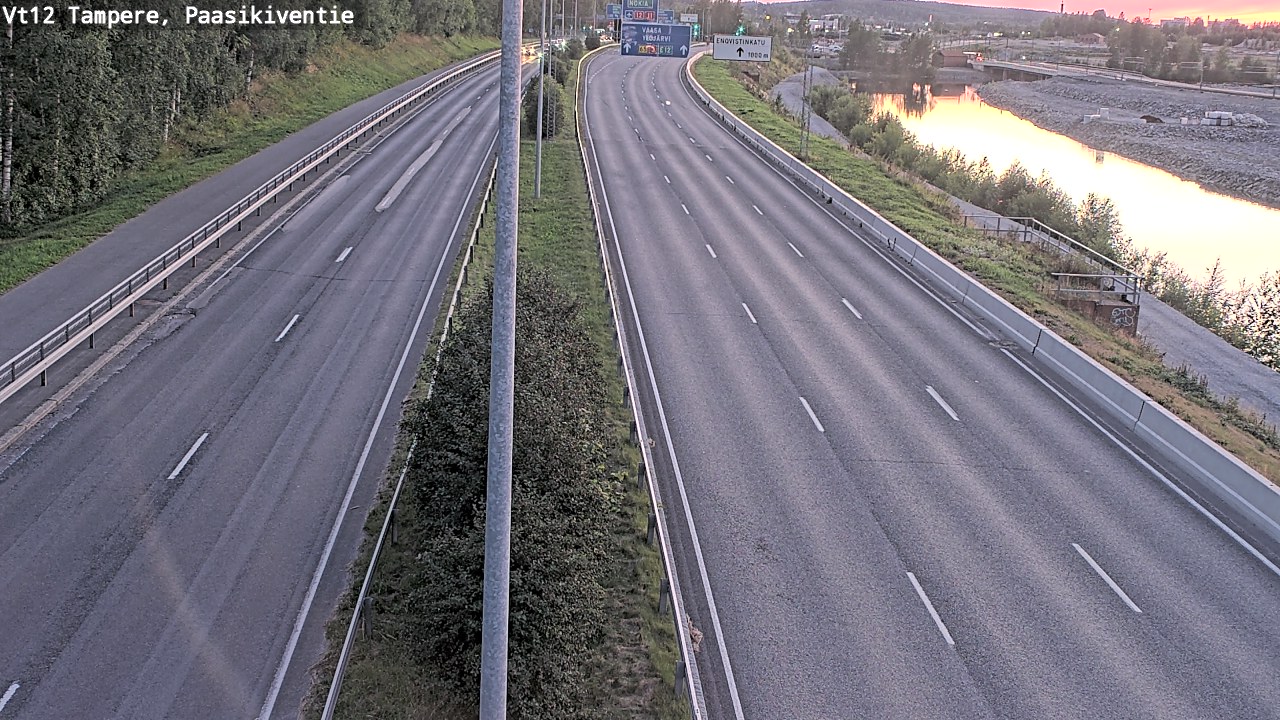 Kelikamerat Kuva Tie 12 Tampere, Paasikiventie, Tampere, Pirkanmaa