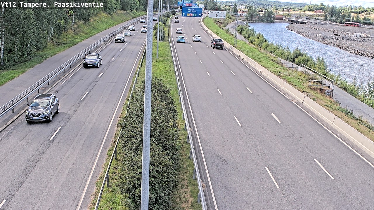 Kelikamerat Kuva Tie 12 Tampere, Paasikiventie, Tampere, Pirkanmaa