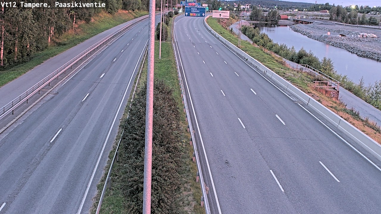 Kelikamerat Kuva Tie 12 Tampere, Paasikiventie, Tampere, Pirkanmaa