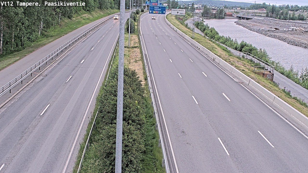Kelikamerat Kuva Tie 12 Tampere, Paasikiventie, Tampere, Pirkanmaa