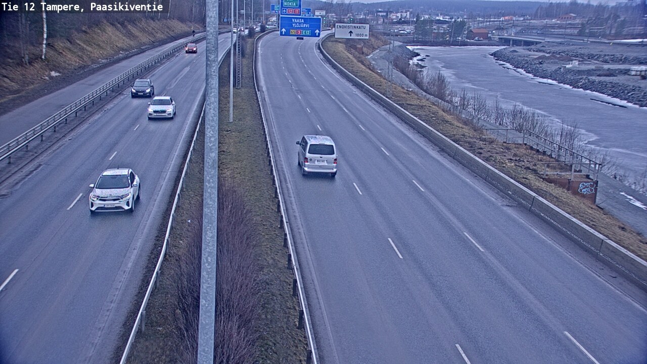 Kelikamerat Kuva Tie 12 Tampere, Paasikiventie, Tampere, Pirkanmaa