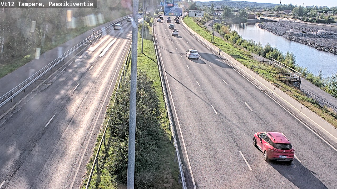 Kelikamerat Kuva Tie 12 Tampere, Paasikiventie, Tampere, Pirkanmaa