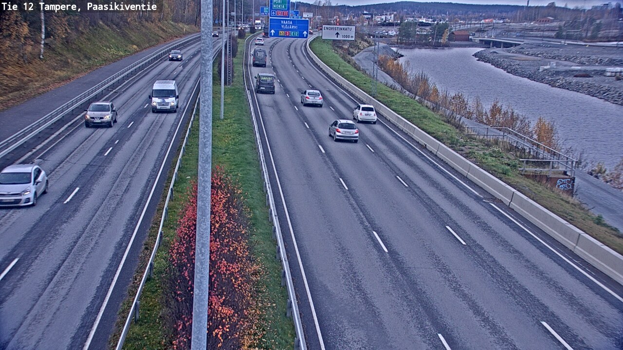 Kelikamerat Kuva Tie 12 Tampere, Paasikiventie, Tampere, Pirkanmaa