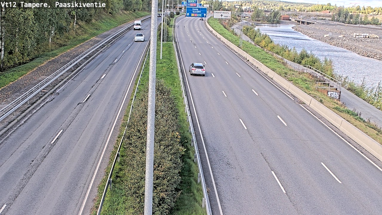 Kelikamerat Kuva Tie 12 Tampere, Paasikiventie, Tampere, Pirkanmaa